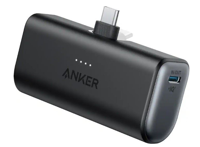 Anker Nano Power Bank 22.5W Built-In USB-C Connector H Offline UN Excl. CN Europe Black 1